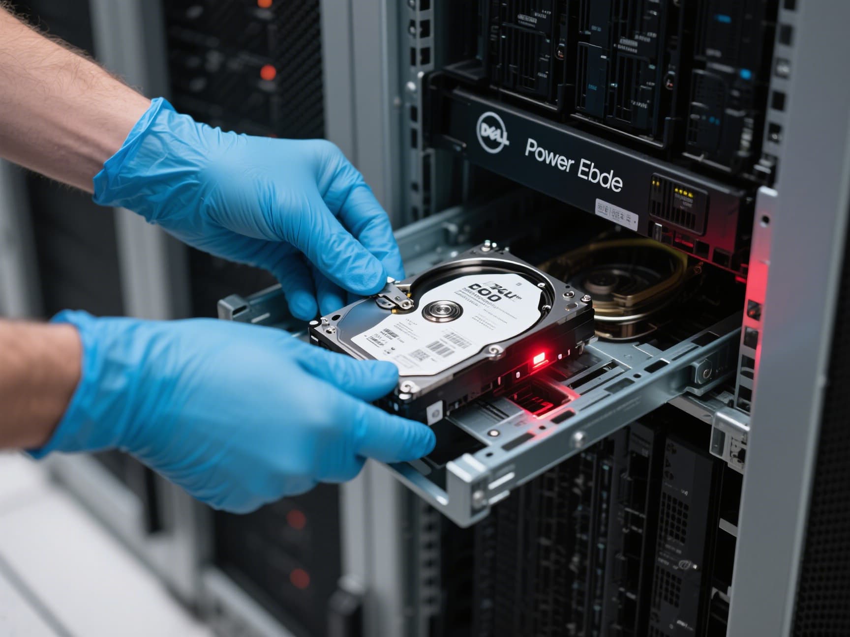 硬盘数据恢复：服务器硬盘故障（Dell PowerEdge）+金融行业张总数据恢复成功